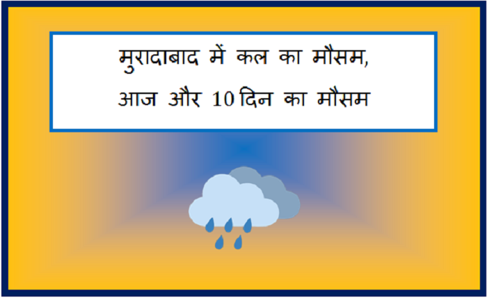 moradabad ka mausam