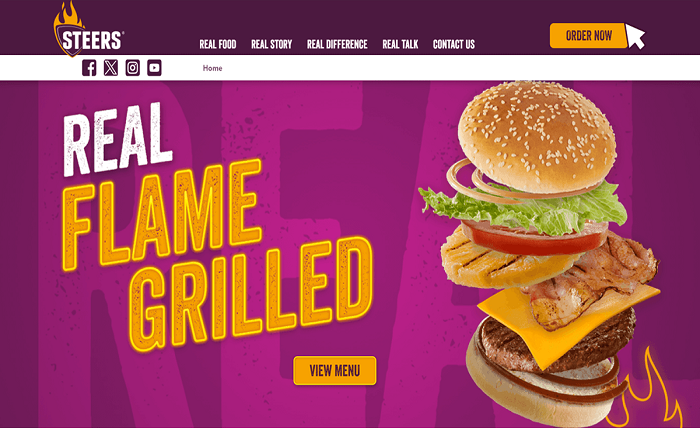 steers menu - specials