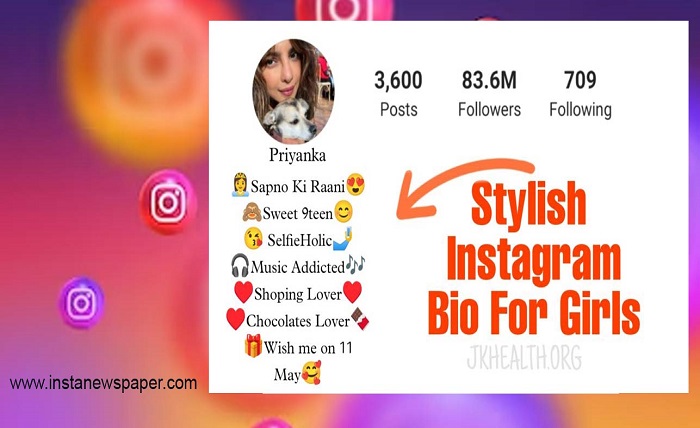 stylish bio for instagram girl