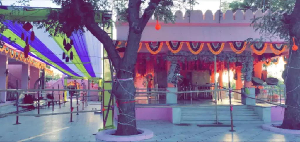 bajrang baag mandir in hanuman janamutsav outdoor