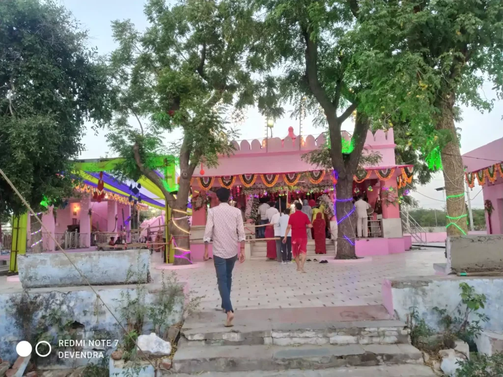 garden bajrang baag mandir in hanuman janamutsav